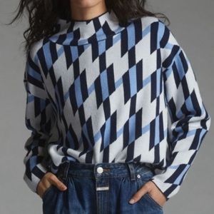 Anthropologie Carys Mockneck Sweater